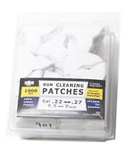 Triangle Patches, Cal 22 thru 27, Premium Gun Cleaning Patches, clamshell