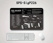 Sig P226 Cleaning Mat With Breakdown Schematics Parts Diagram