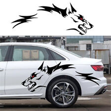 automotive decals Car sticker wolf graphics DIY decoration rear door side