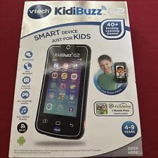 Vtech KidiBuzz G2 Smart Device Tablet Just For Kids 40 + Learning Games NEW - Indio - US