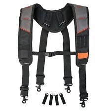 KUNN Tool Belt Suspenders Padded Carpenter Construction Electrician Work Susp...