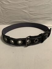 HeavyDuty Construction/Safety Belt w/holes round to buckle nwot