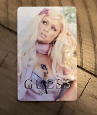 Paris Hilton GUESS gift card Marciano RARE gift Card In MINT COND. (#33)