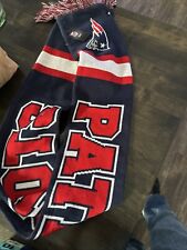 New England Patriots Scarf 47 Brand Official NFL Team Apparel Unisex One Size