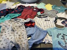 Boys 3 Months sleepers shirts shorts bodysuit Lot of 15 items