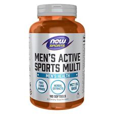 NOW FOODS Men's Active Sports Multi - 180 Softgels