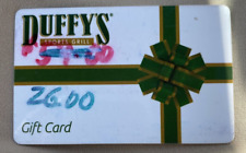 Duffy’s Sports Grill Florida Gift Card $26 Value