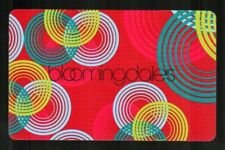 BLOOMINGDALE'S Colorful Circles 2009 Gift Card ( $0 )