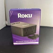 Roku PW1000R Smart Home Outdoor Smart Plug SE with Custom Scheduling Brand New - Medford - US