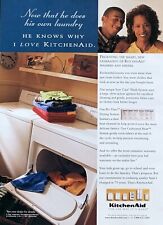 1997 KitchenAid Smart, New Generation of Washers & Driers Original PRINT AD - Jacksonville - US