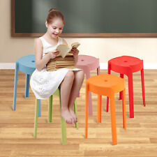 Plastic Stool Adult Thickened Bench Home Living Room Stacking Dining Table New - Monroe Township - US