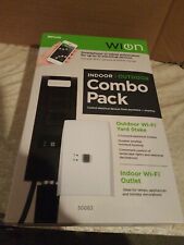 Wion Smart Electrical Outlet Indoor/Outdoor Wi-Fi Switch & Yard Stake Bundle - Princeton - US