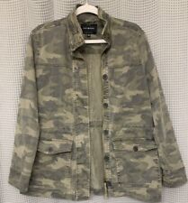 Women's Lucky Brand Button / Zipper Camouflage Jacket, Size: M, Pre-Owned