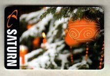 SATURN ( Germany ) Christmas Tree and Ornaments 2013 Gift Card ( $0 )