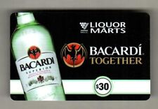 LIQUOR MARTS ( Canada ) Bacardi Together 2012 Gift Card ( $0 - NO VALUE )