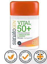 Multivitamins For 50 Plus Vitamin and Minerals Ginseng Supplement, 30 Tablets - Toronto - Canada