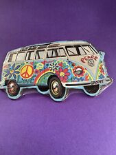 NEW~1960's Style VW Bus Embossed Metal Sign 10 “ X 6” - Garage or Man Cave Decor