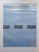 Pack of 10 Blue VCI Zip Bags 4Mil 10x 12" Anti Corrosion Firearm Pistol Gun"