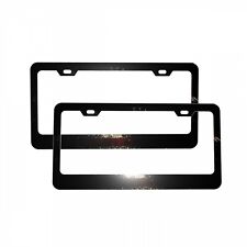 Decorative automotive parts aluminum license plate holder two-piece set，firework