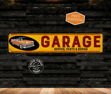 Garage Sign Auto Shop Decor Mechanic Dad Gift Oil Car Repair 4x18 104182001047