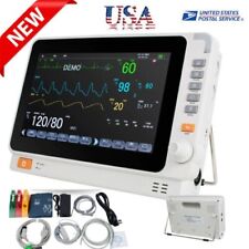 Portable 10” Vital Signs Monitor ECG NIBP RESP TEMP SPO2 PR - Accurate Health CE - Los Angeles - US