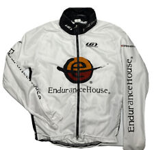 Louis Garneau Jacket Windbreaker Cycling Endurance House Full Zip Long Sleeve M