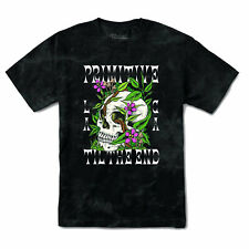 Primitive Skateboarding Apparel Men's Lifer Tie-Dye Washed Tee T-Shirt - Black