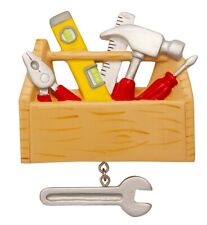 Tool Box With Tools Carpenter Construction Christmas Ornament