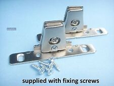 Kitchen Drawer Front Fixing Brackets used by Howdens /MFI /Ikea /B&Q + MULTIBUY