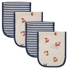 Gerber 4-Pack Baby Boys Fox Terry Burp Cloths