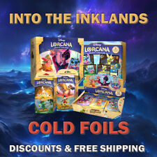 Disney Lorcana: Into the Inklands [COLD-FOILS] [Pick-A-Card] [Free Shipping]