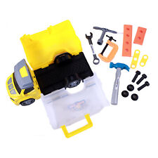 TychoTyke Construction and Rescue Tools Truck with Light and Sound Yellow