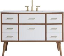 Bathroom Vanity Sink Mid-Century Modern Tapered Cylinder Legs Cylindrical - Toronto - Canada