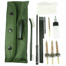 13 PCS .223 5.56 Rifle CLEANING KIT with 3 Bronze CHAMBER BRUSHES w/ Case