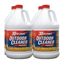 30 Seconds Outdoor Concentrate Algae Mold and Mildew Cleaner (1 Gallon) - 4 Pack