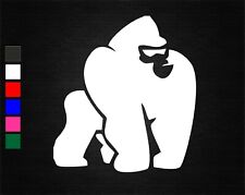 GORILLA APE VINYL DECAL STICKER CAR/VAN/WALL/DOOR/LAPTOP/TABLET/WINDOWHOME #2