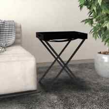 Folding Table Black 48x34x61 cm MDF