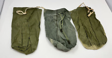Lot of 3 WWII US Army USMC Jungle Food Ration Bags