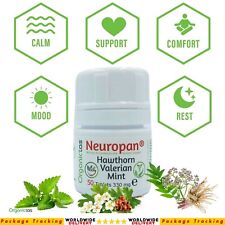 NEUROPAN Hawthorn Valerian Mint Tablets Natural Anxiety Sleep Aid & Anti Stress - Toronto - Canada