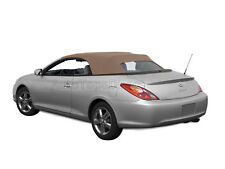 Toyota Solara 2004-09 Convertible Soft Top w/Glass Window, Stayfast, Beige / Tan