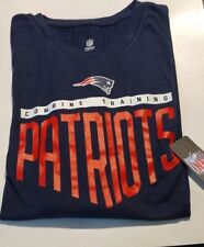 New England Patriots NFL Apparel Blue T Shirt Size L