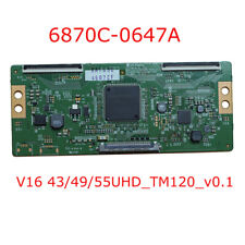 6870C-0647A V16 434955UHD_TM120_v0.1 lg tv tcon board V16434955UHDTM120v01 - CN