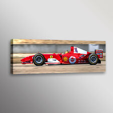 Ferrari Formula 1 F1 Racecar Car Photo Automotive Wall Art Decor Canvas Print