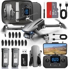 Drones with Camera 4k 40 Mins Flight Time GPS FPV Brushless Motor With 32GB TF