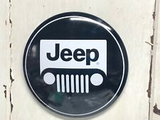 JEEP 17 ROUND DOME SIGN~CARS TRUCK GARAGE TOOLS MECHANIC MANCAVE"