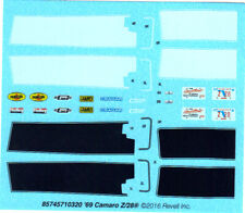 69 1969 Chevy Camaro RS Z28 SS 1/25 waterslide decal sheet white black stripes