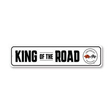 Chevy Corvette King Of The Road Metal Sign Chevrolet Automotive Car Man Cave