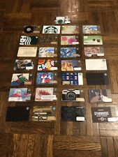 Starbucks Gift Cards. Lot Of 29 Rare, Collectible, Limited Edition. Unused.