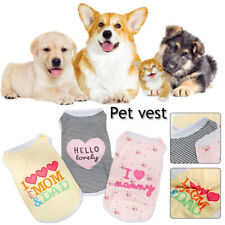 Pet Clothes Puppy T Shirt Clothing Cute Dog Clothes Summer For Small Dogs Vest.~ - Toronto - Canada