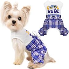 Dog Pajamas Cat Puppy Jumpsuit Pet Clothes Coat Warm Cotton Dog Outfit US - Toronto - Canada